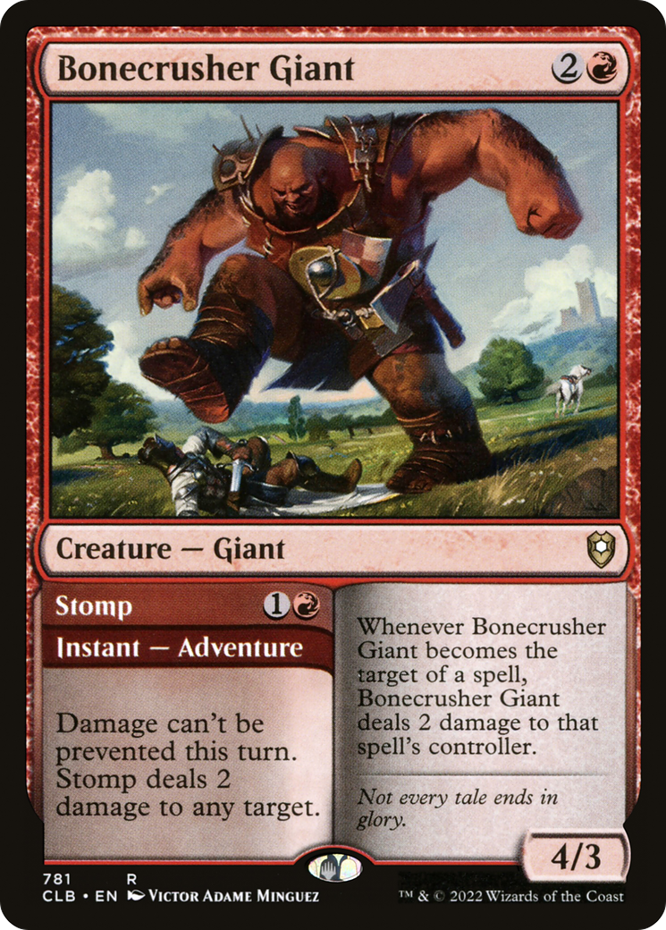 Bonecrusher Giant // Stomp [CLB-781]