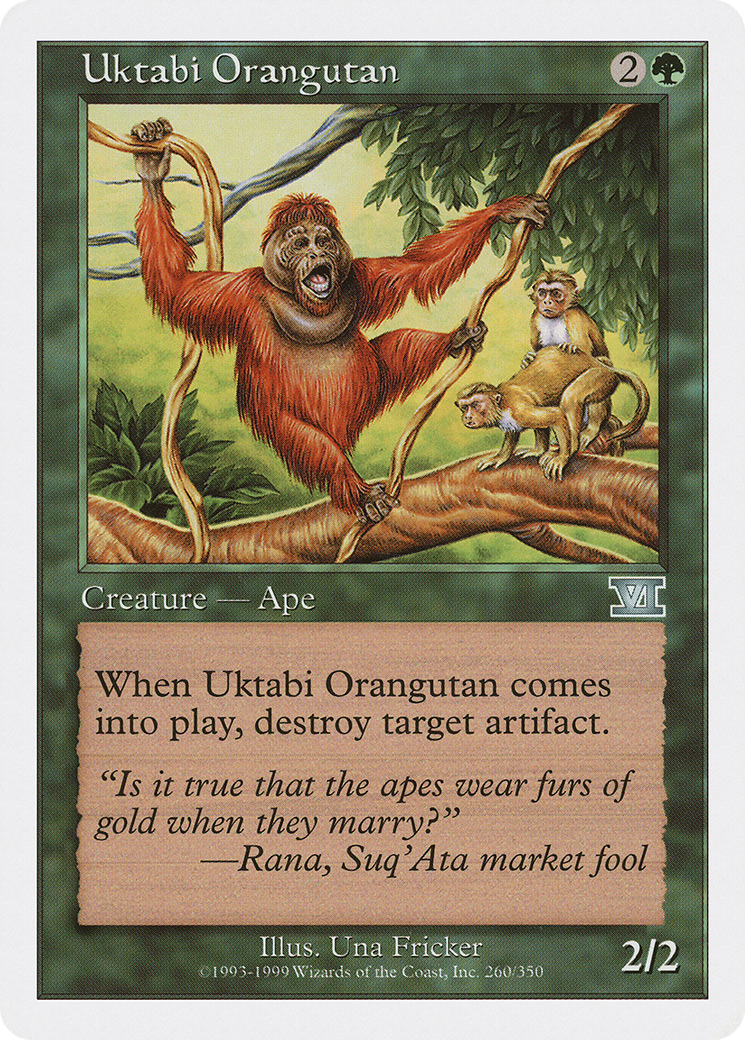 Uktabi Orangutan [6ED-260]