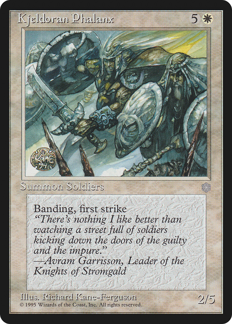 Kjeldoran Phalanx [ICE-37]