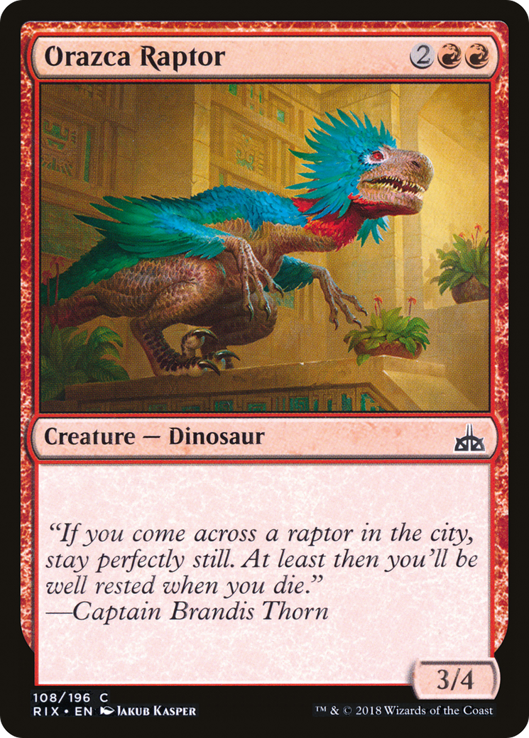 Orazca Raptor [RIX-108]