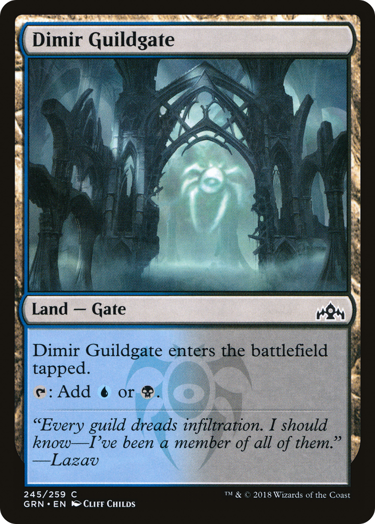 Dimir Guildgate [GRN-245]