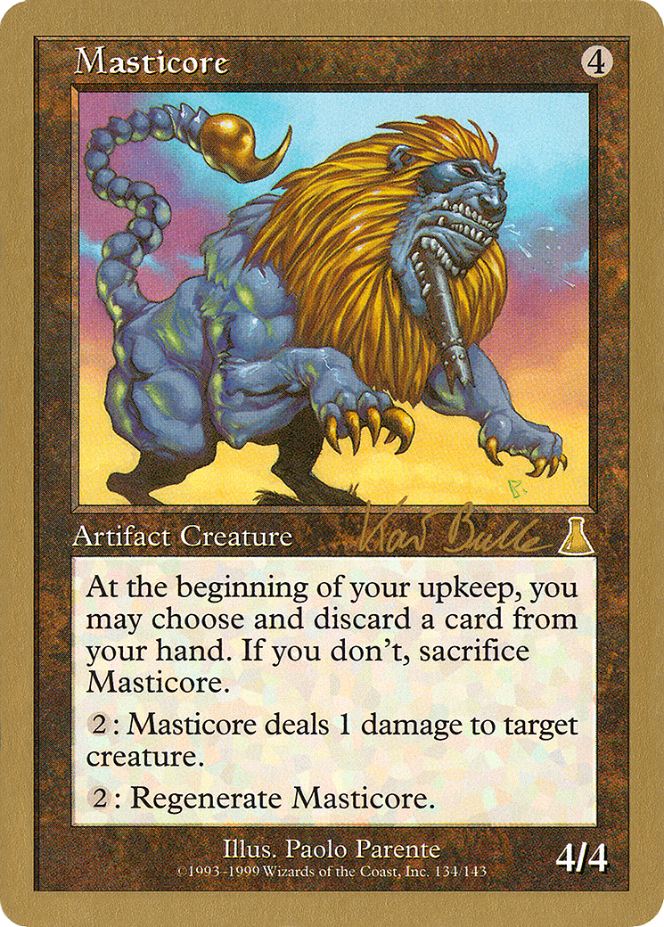 Masticore [WC99-kb143b]