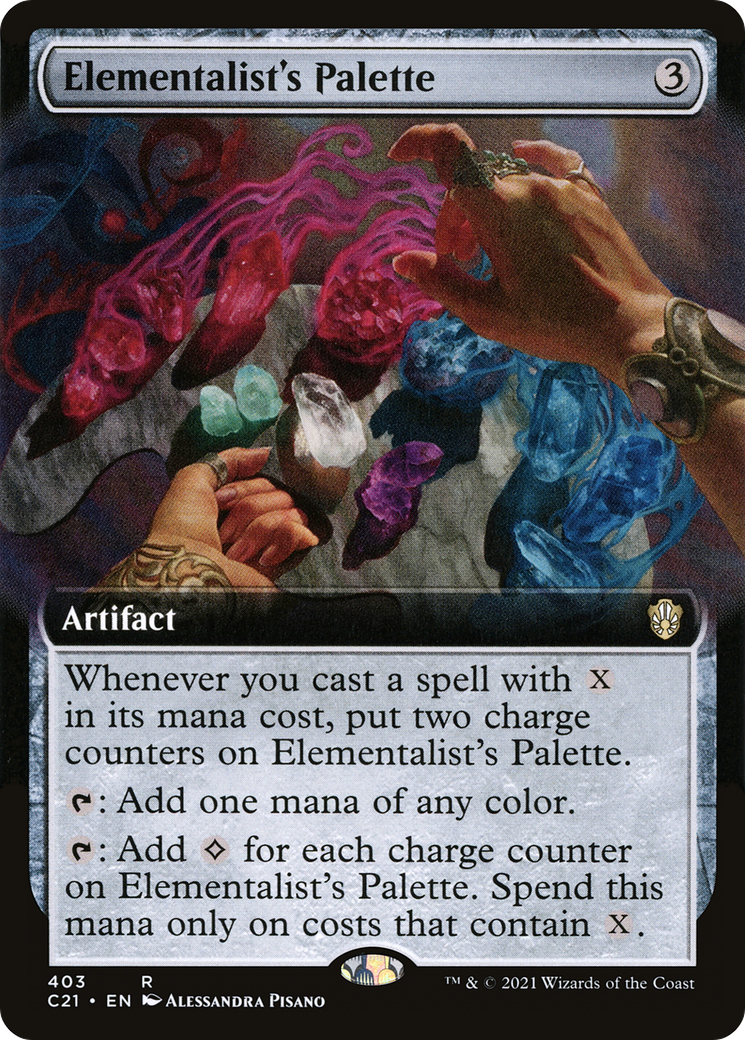 Elementalist's Palette - Extended Art [C21-403]