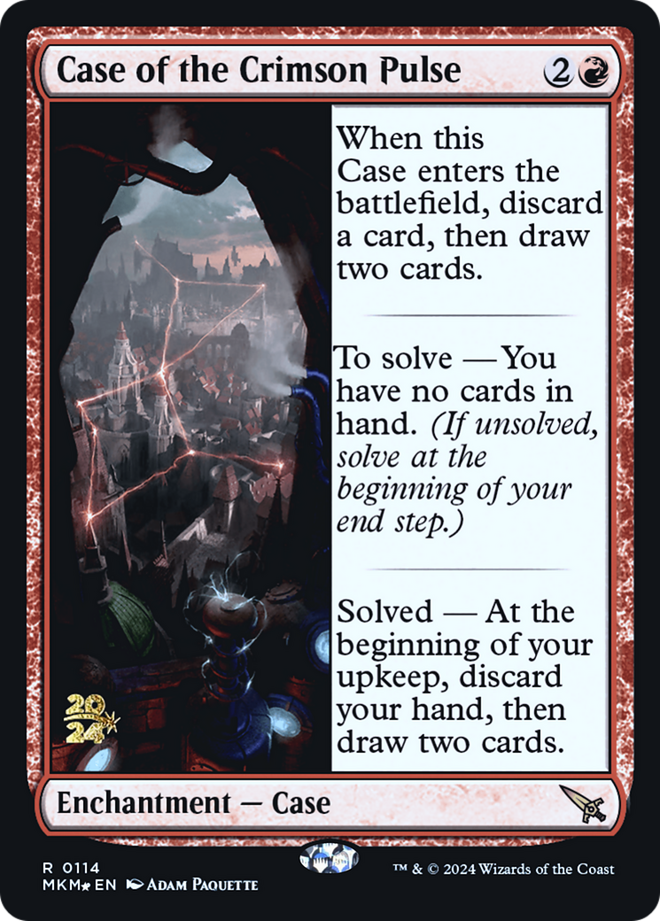 Case of the Crimson Pulse - Prerelease Promo [PMKM-114s]