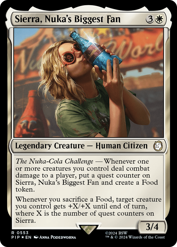 Sierra, Nuka's Biggest Fan - Surge Foil [PIP-553]