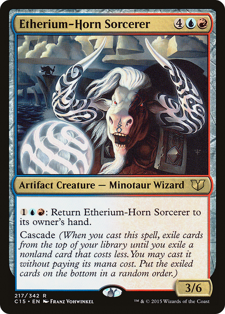 Etherium-Horn Sorcerer [C15-217]