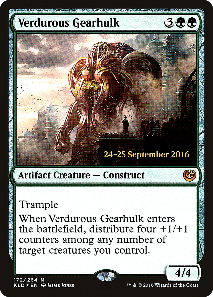 Verdurous Gearhulk - Prerelease Promo [PKLD-172s]