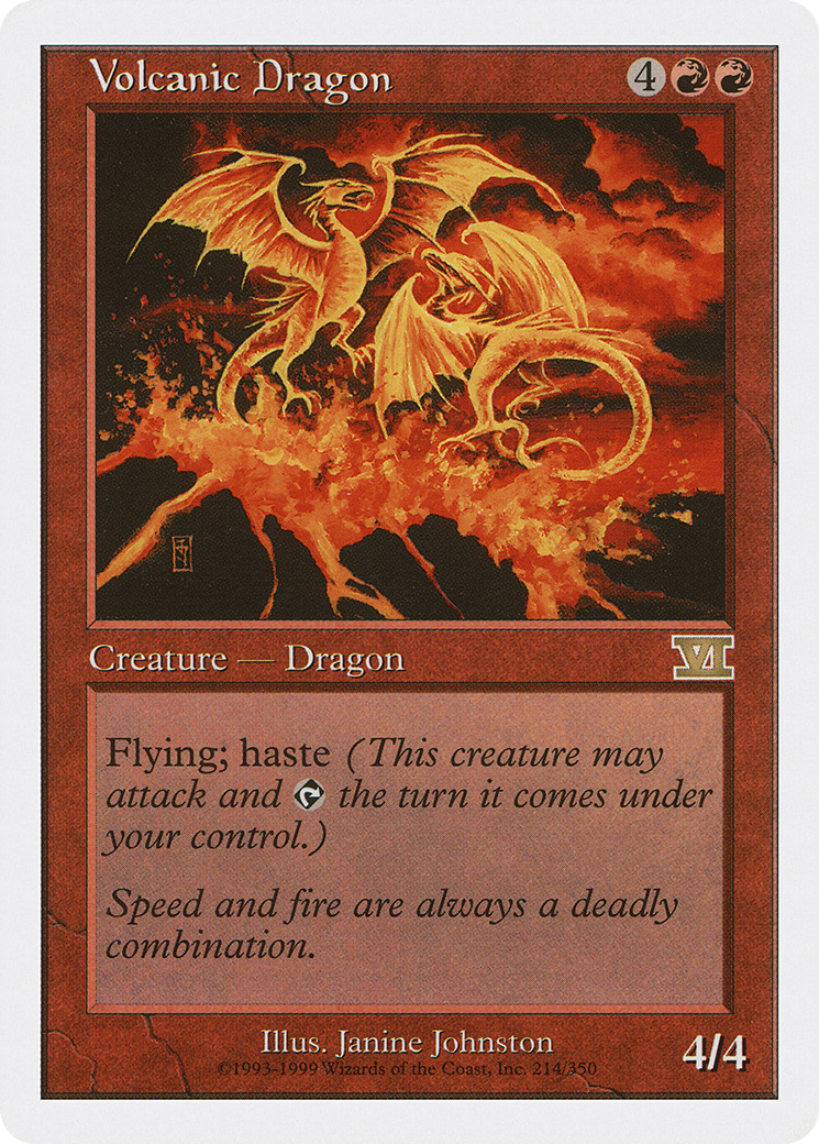 Volcanic Dragon [6ED-214]