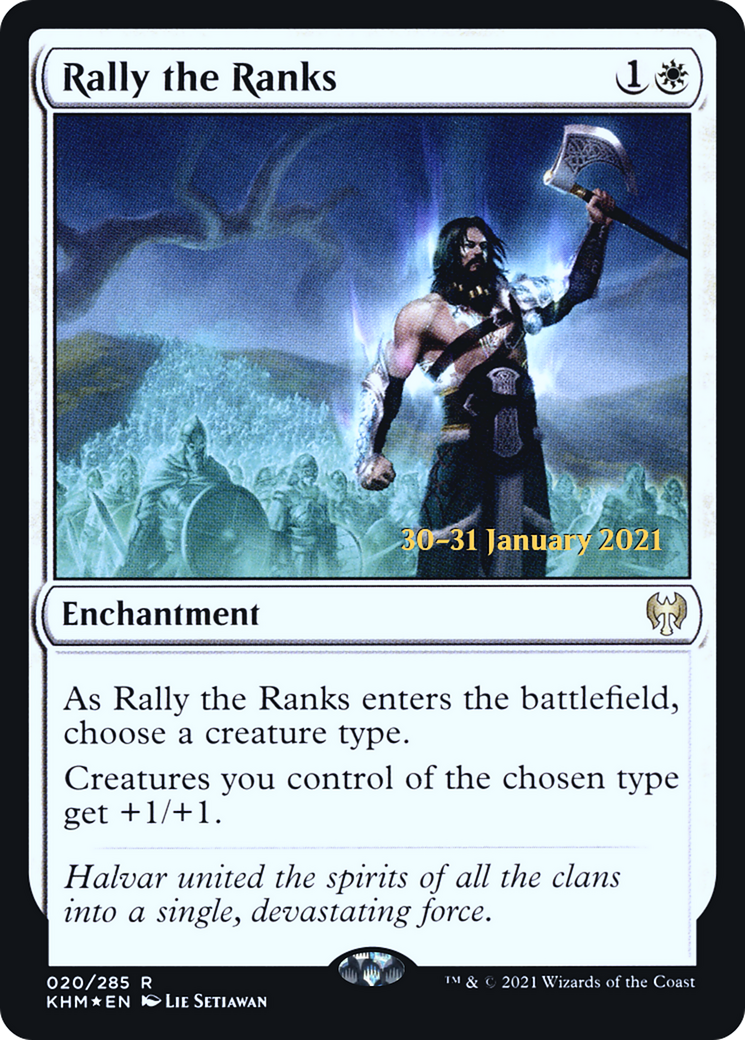 Rally the Ranks - Prerelease Promo [PKHM-20s]