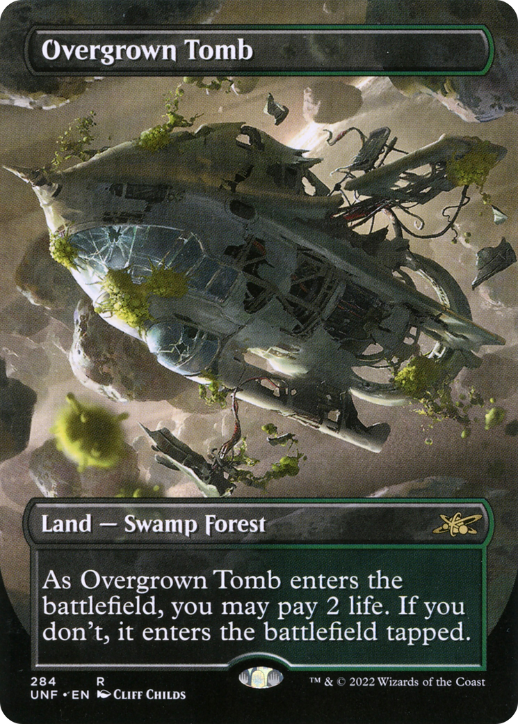 Overgrown Tomb - Borderless - Full Art [UNF-284]