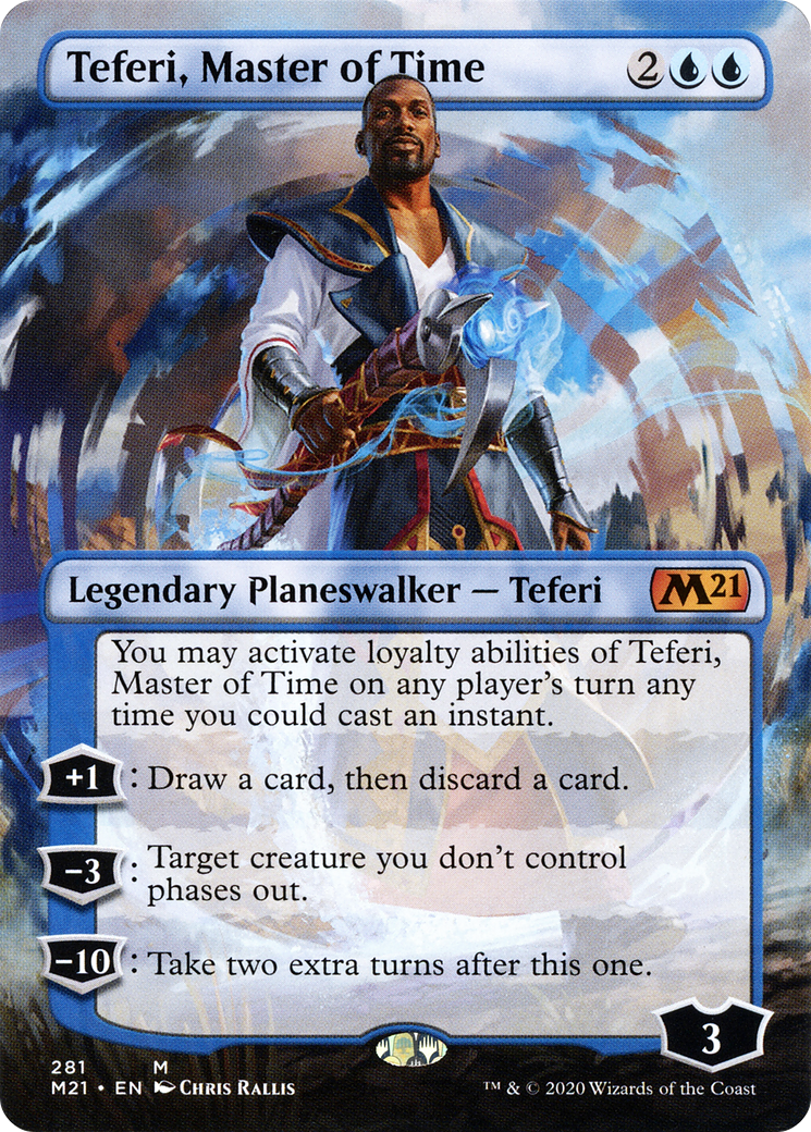 Teferi, Master of Time - Borderless [M21-281]