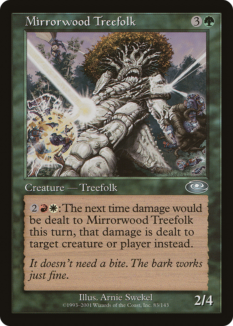 Mirrorwood Treefolk [PLS-83]