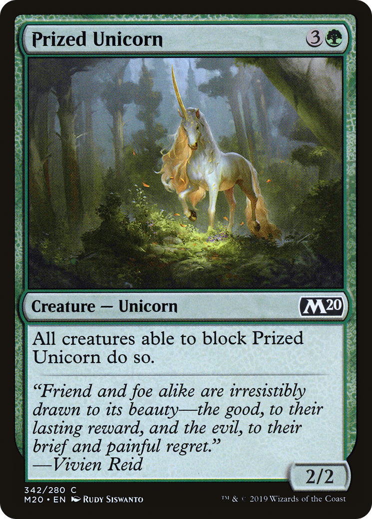 Prized Unicorn [M20-342]