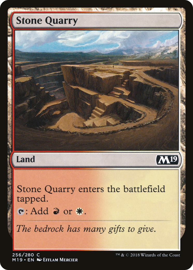 Stone Quarry [M19-256]