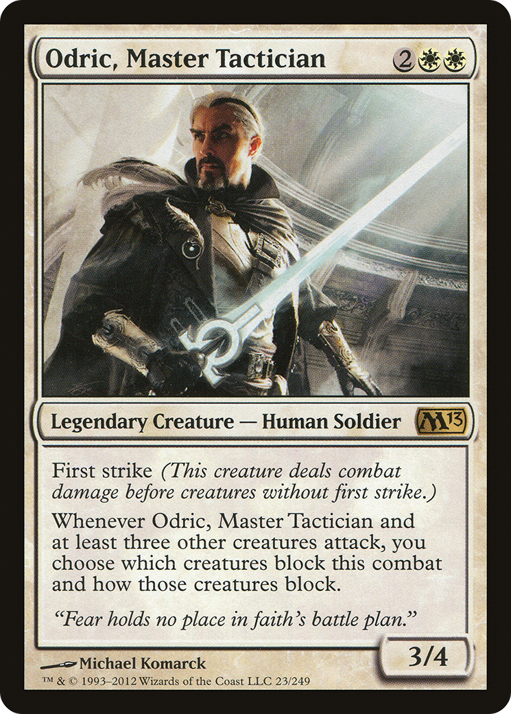 Odric, Master Tactician [M13-23]