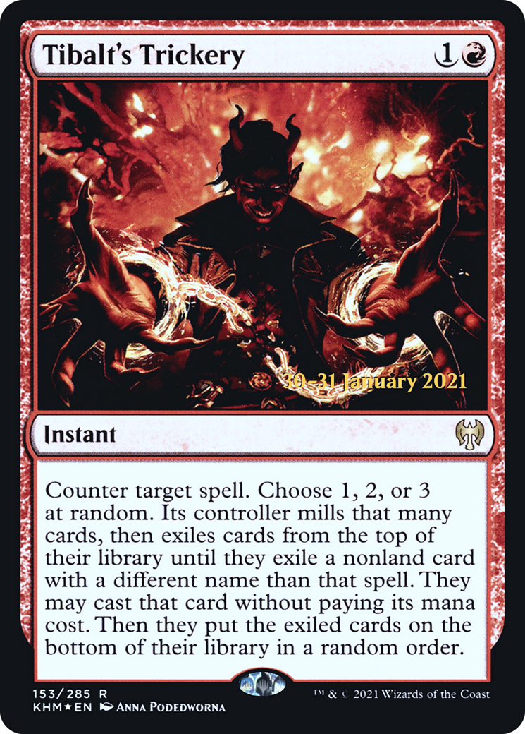 Tibalt's Trickery - Prerelease Promo [PKHM-153s]