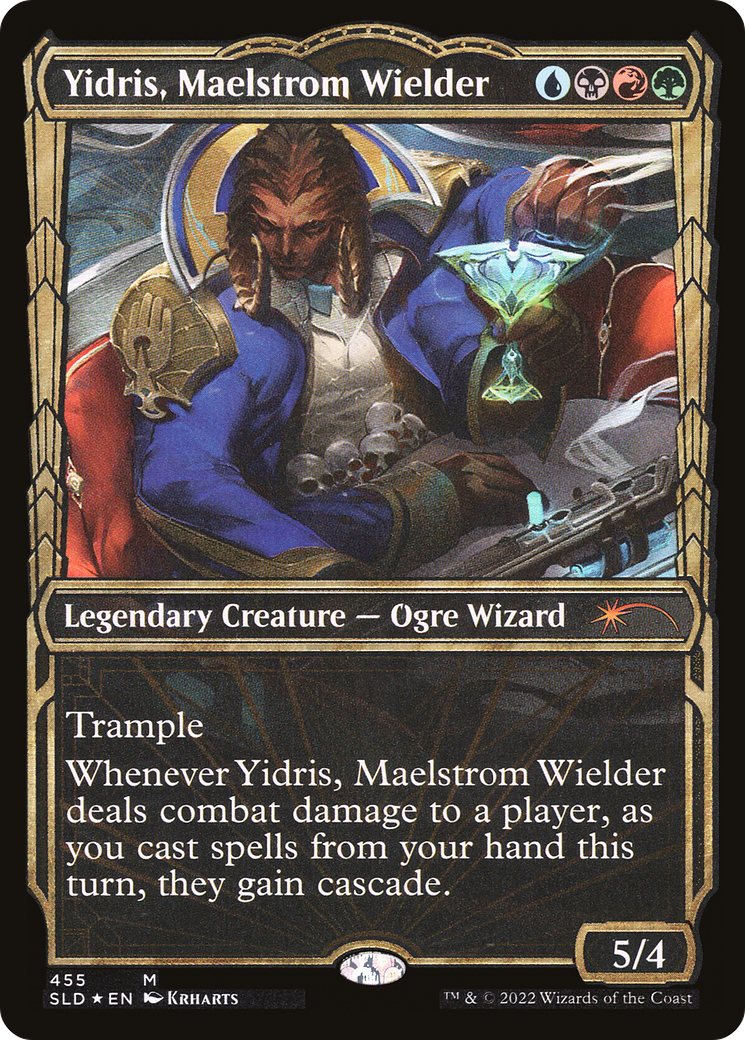 Yidris, Maelstrom Wielder - Showcase - Gilded Foil - Full Art [SLD-455]