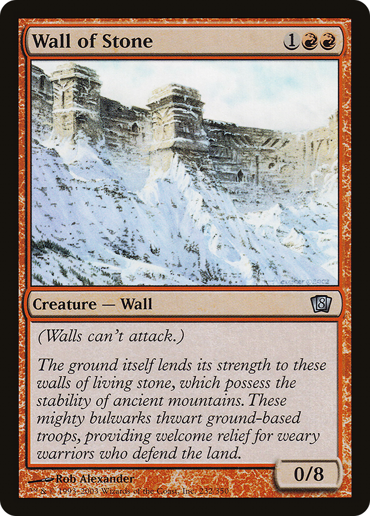 Wall of Stone [8ED-232★]