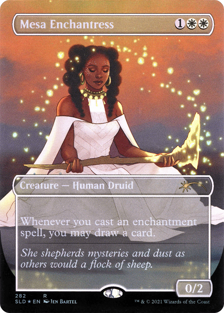 Mesa Enchantress - Borderless - Full Art [SLD-282]