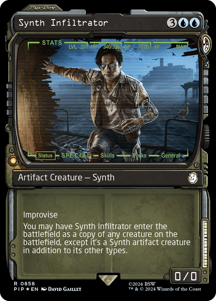 Synth Infiltrator - Showcase - Surge Foil [PIP-858]