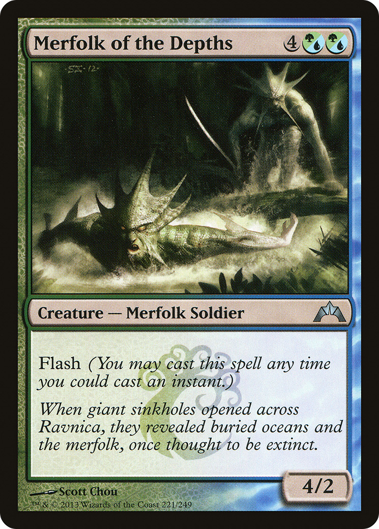 Merfolk of the Depths [GTC-221]