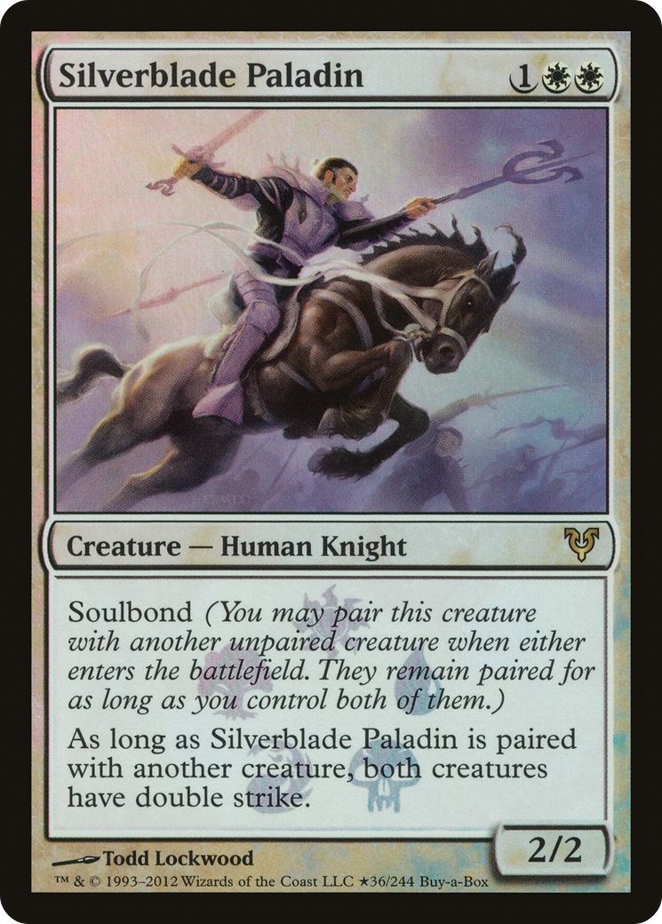 Silverblade Paladin - Buy-a-Box Promo [PAVR-36★]