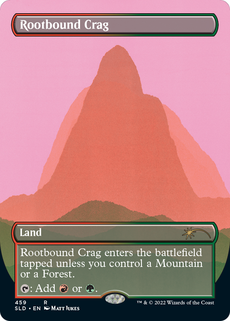 Rootbound Crag - Borderless - Full Art [SLD-459]