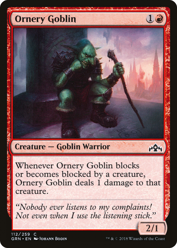 Ornery Goblin [GRN-112]