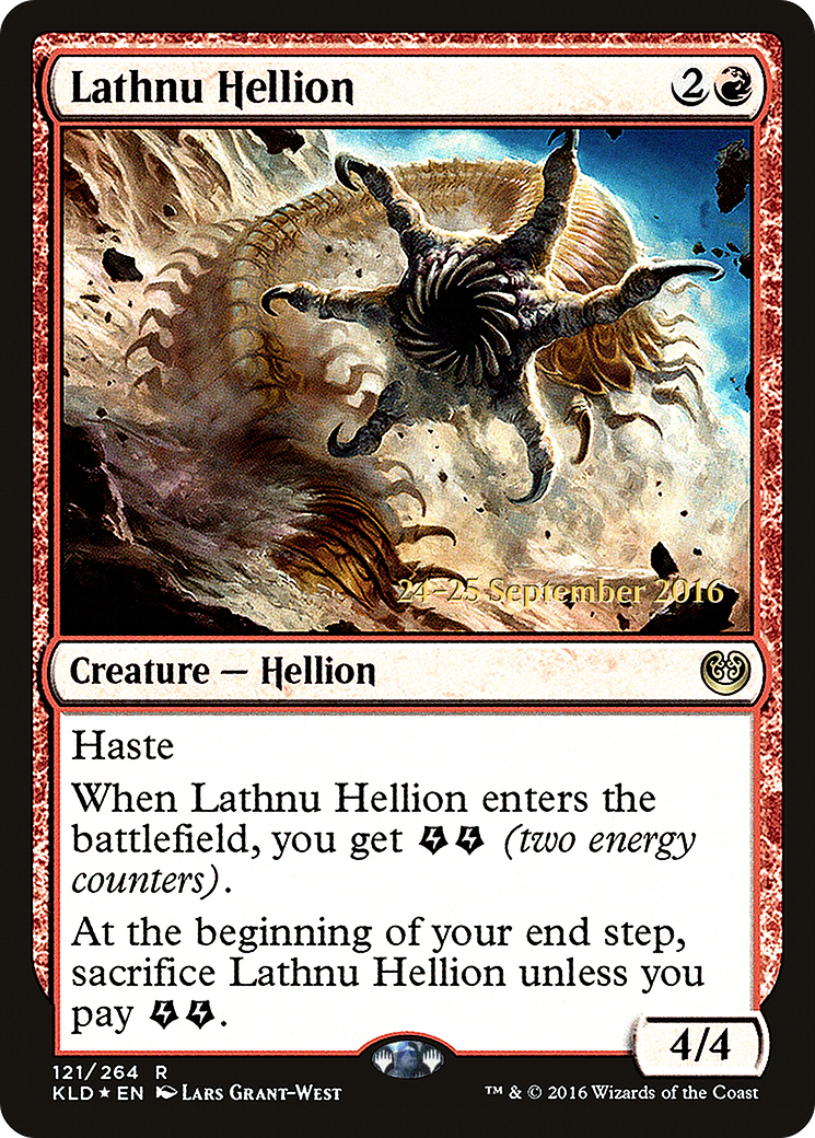 Lathnu Hellion - Prerelease Promo [PKLD-121s]