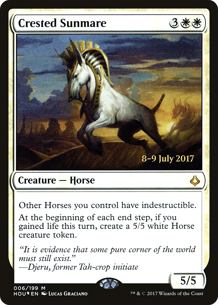 Crested Sunmare - Prerelease Promo [PHOU-6s]