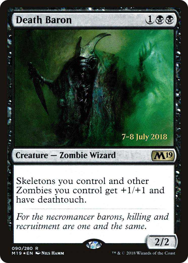 Death Baron - Prerelease Promo [PM19-90s]