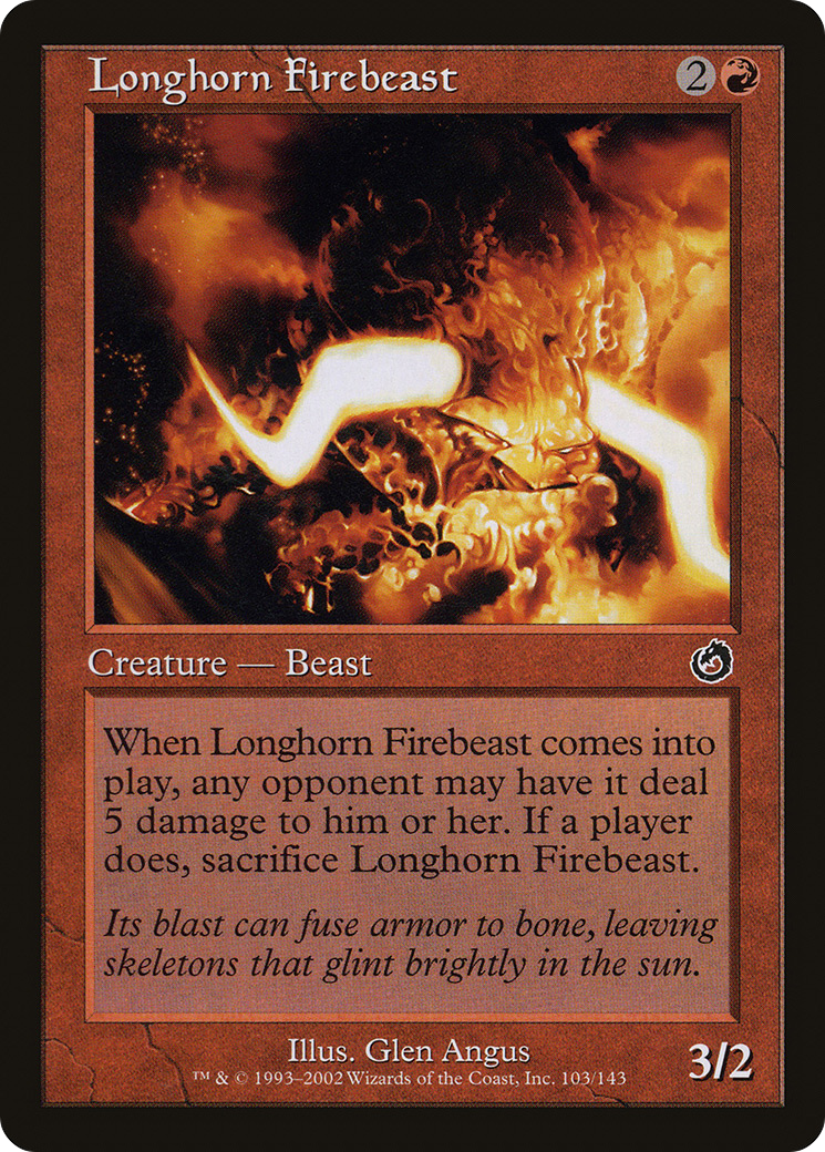 Longhorn Firebeast [TOR-103]