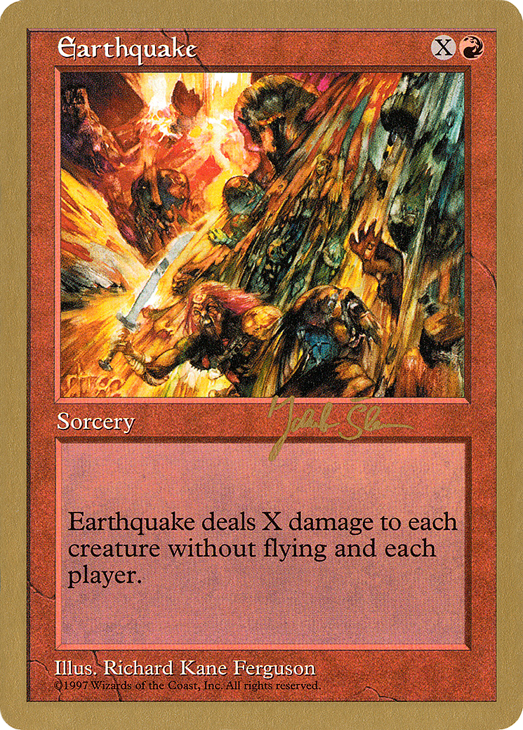 Earthquake [WC97-js223]