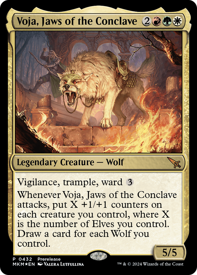 Voja, Jaws of the Conclave - Prerelease Promo [MKM-432]