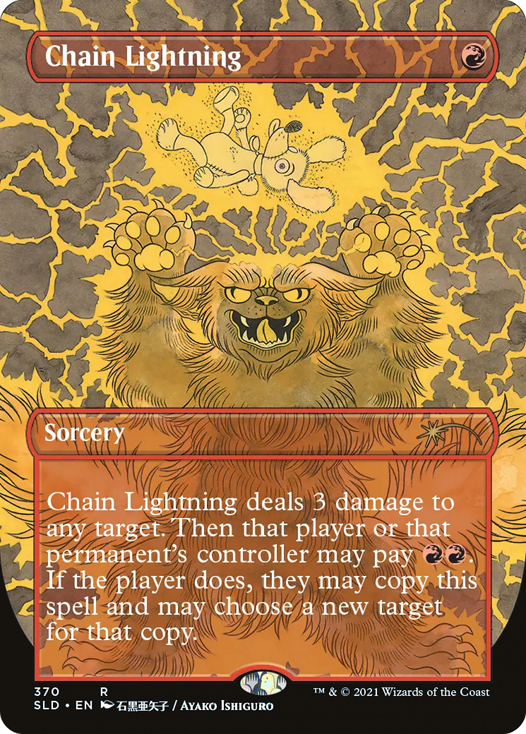 Chain Lightning - Borderless - Full Art [SLD-370]