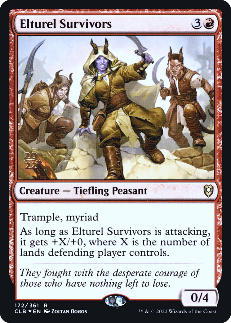 Elturel Survivors - Prerelease Promo [PCLB-172s]