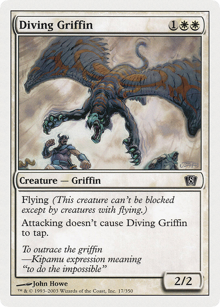 Griffon plongeur [8ED-17]