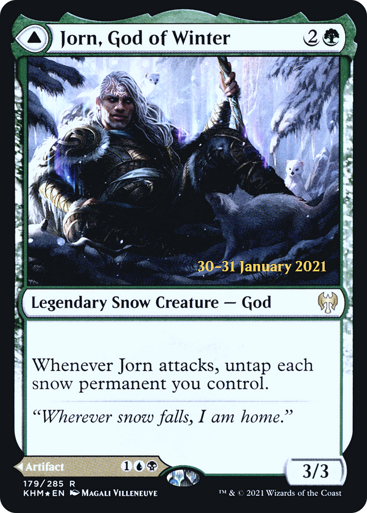 Jorn, God of Winter // Kaldring, the Rimestaff - Prerelease Promo [PKHM-179s]