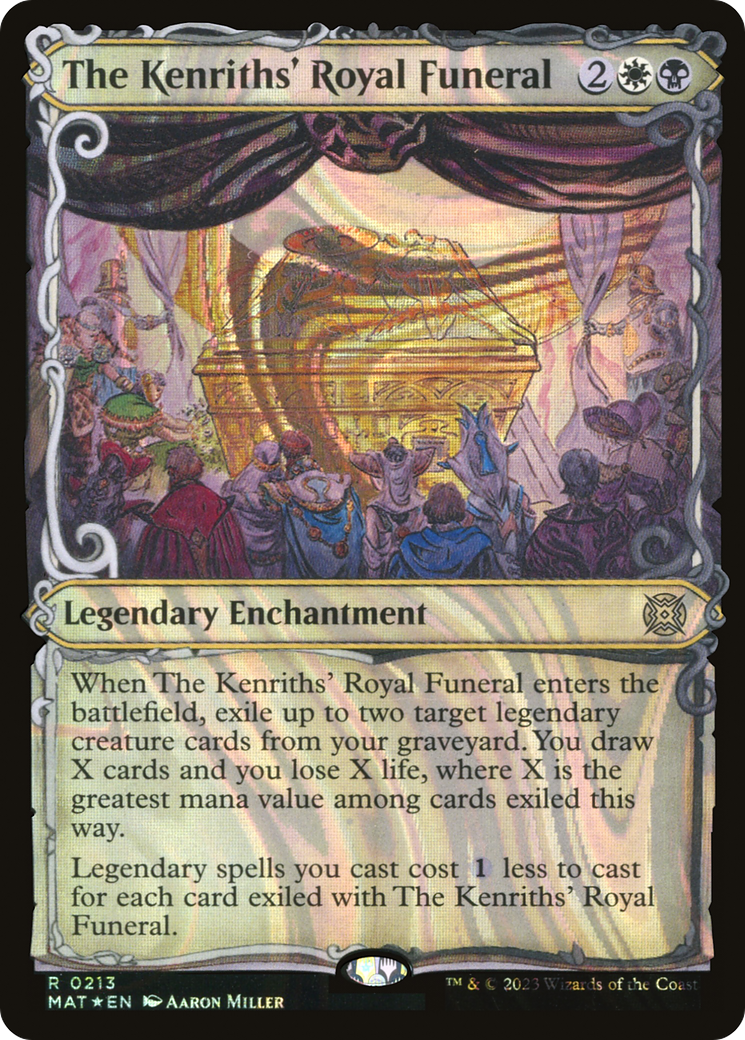 The Kenriths' Royal Funeral - Showcase - Halo Foil [MAT-213]