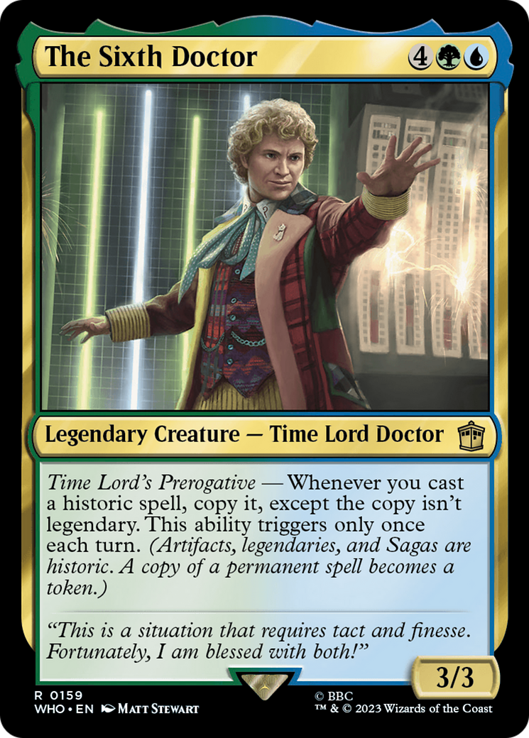 The Sixth Doctor [WHO-159]