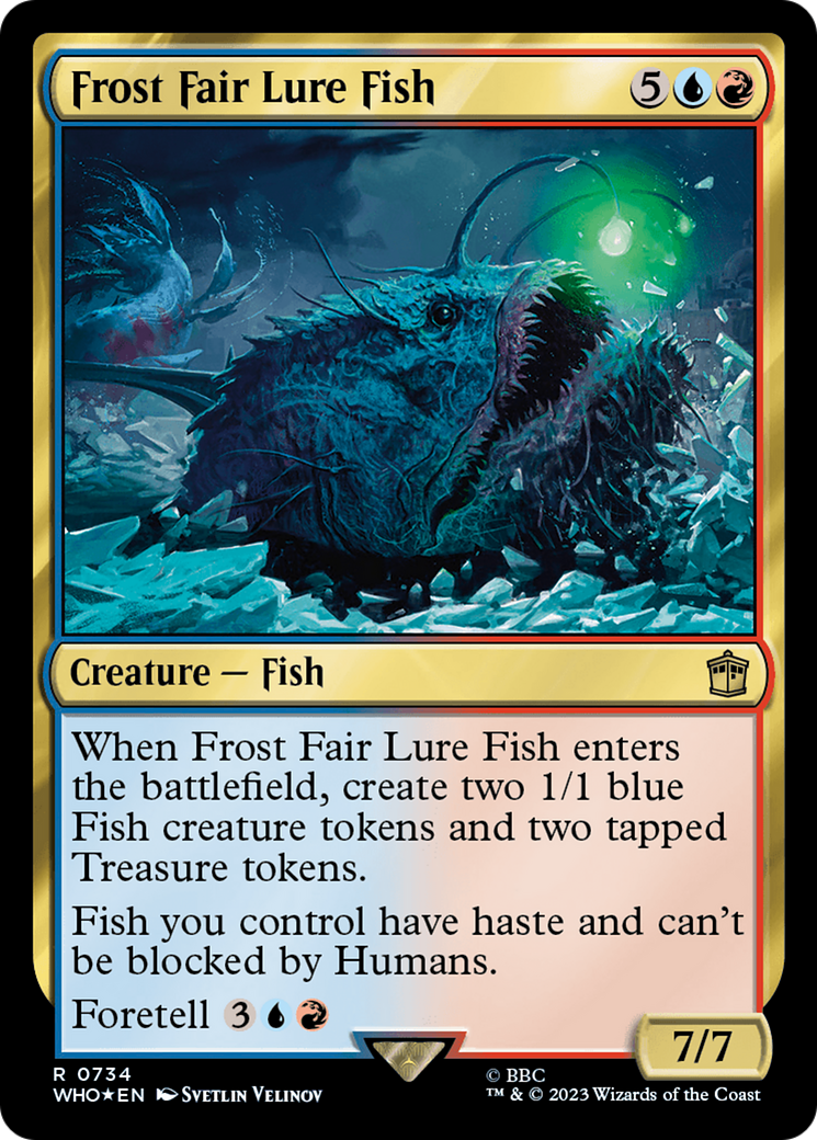 Frost Fair Lure Fish - Surge Foil [WHO-734]