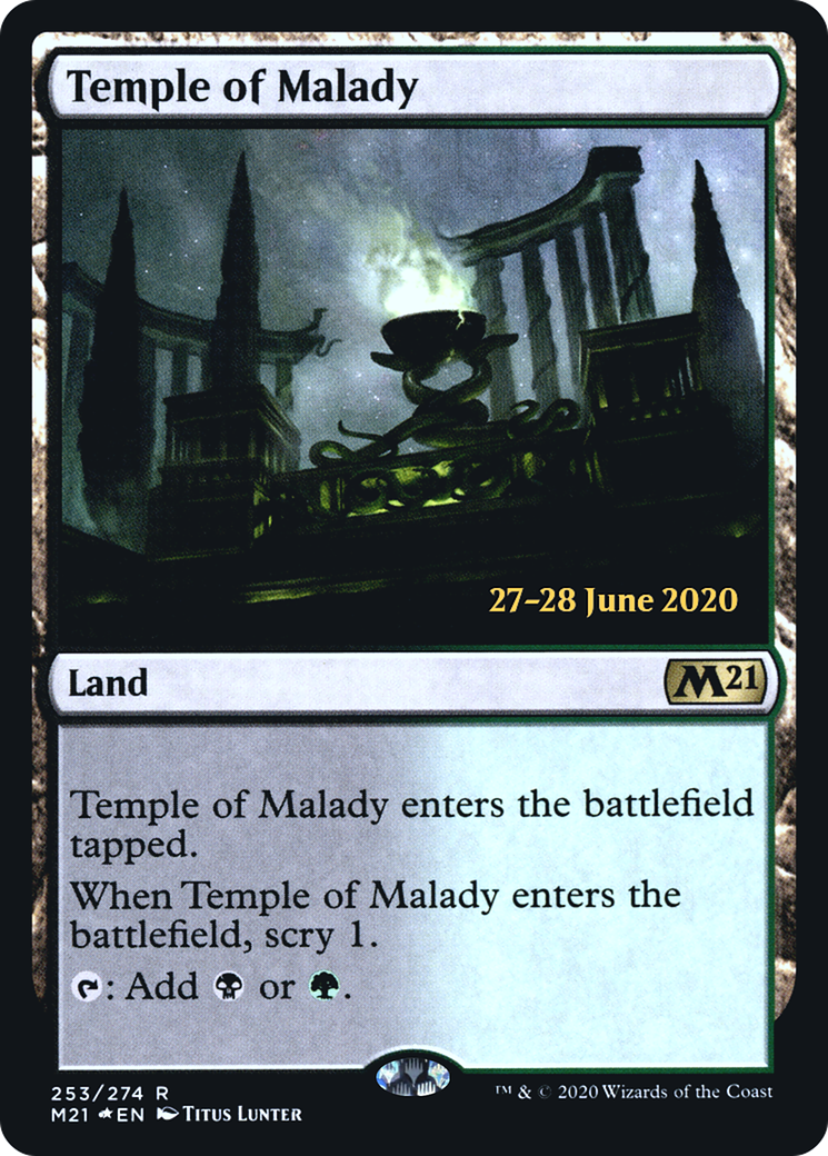 Temple of Malady - Prerelease Promo [PM21-253s]