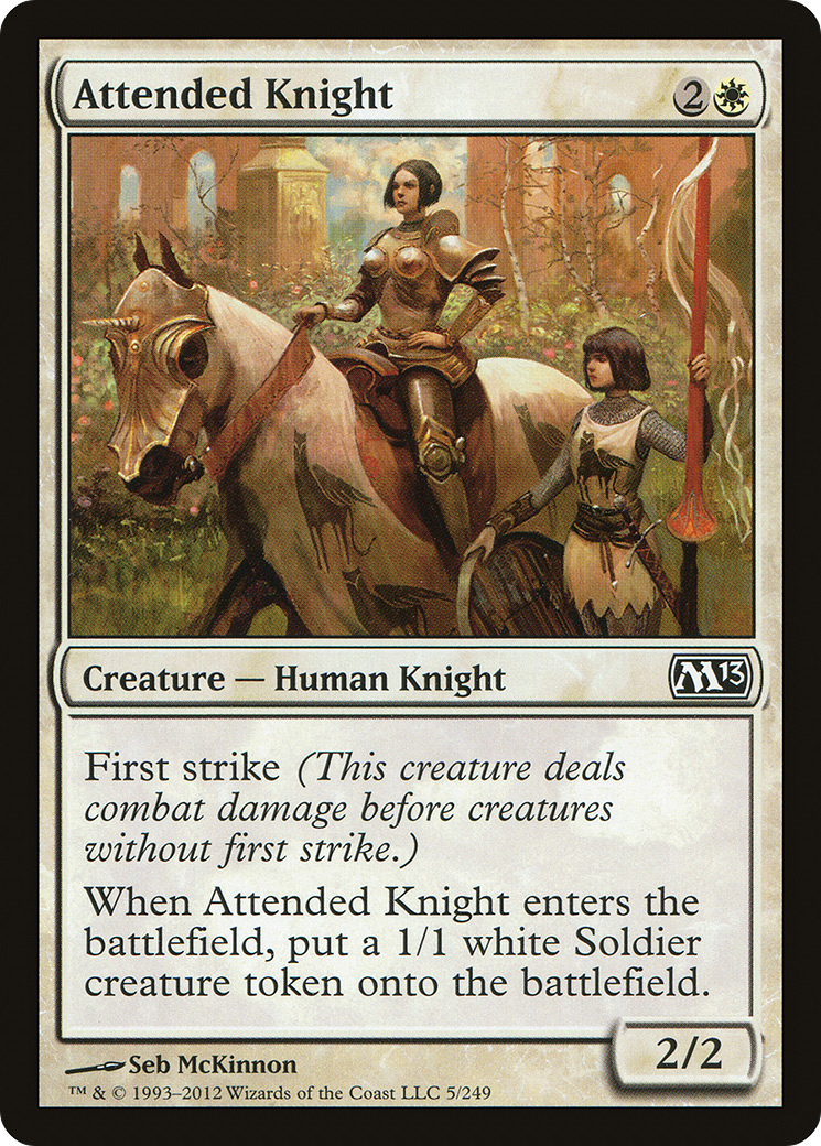 Attended Knight [M13-5]