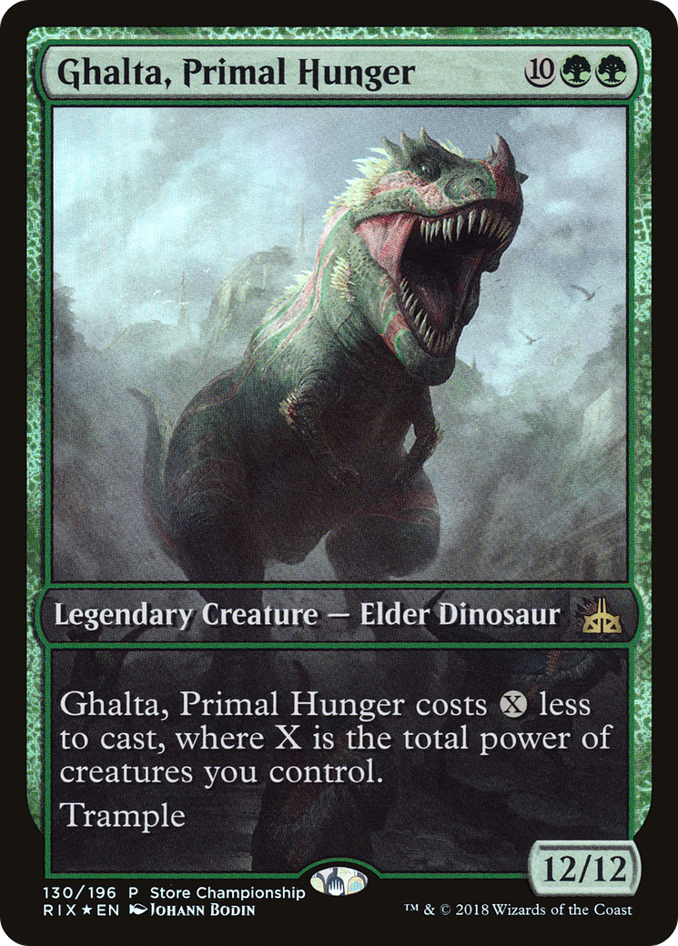 Ghalta, Primal Hunger - Full Art - Promo [PRIX-130]