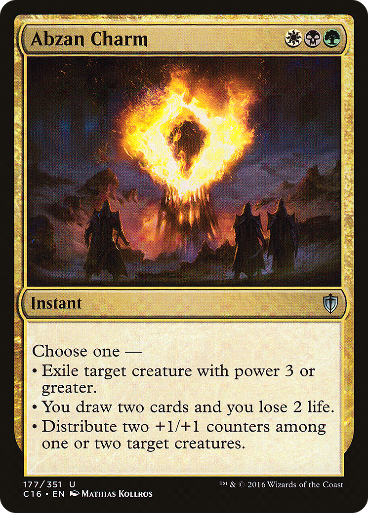 Abzan Charm [C16-177]