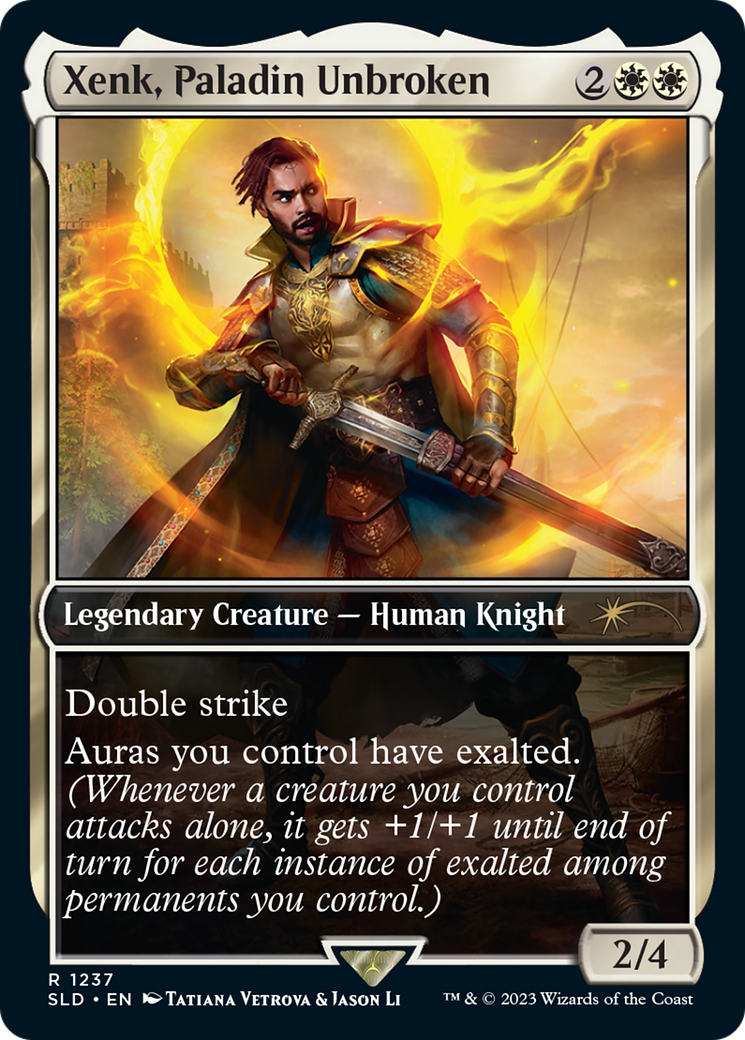 Xenk, Paladin Unbroken - Full Art [SLD-1237]