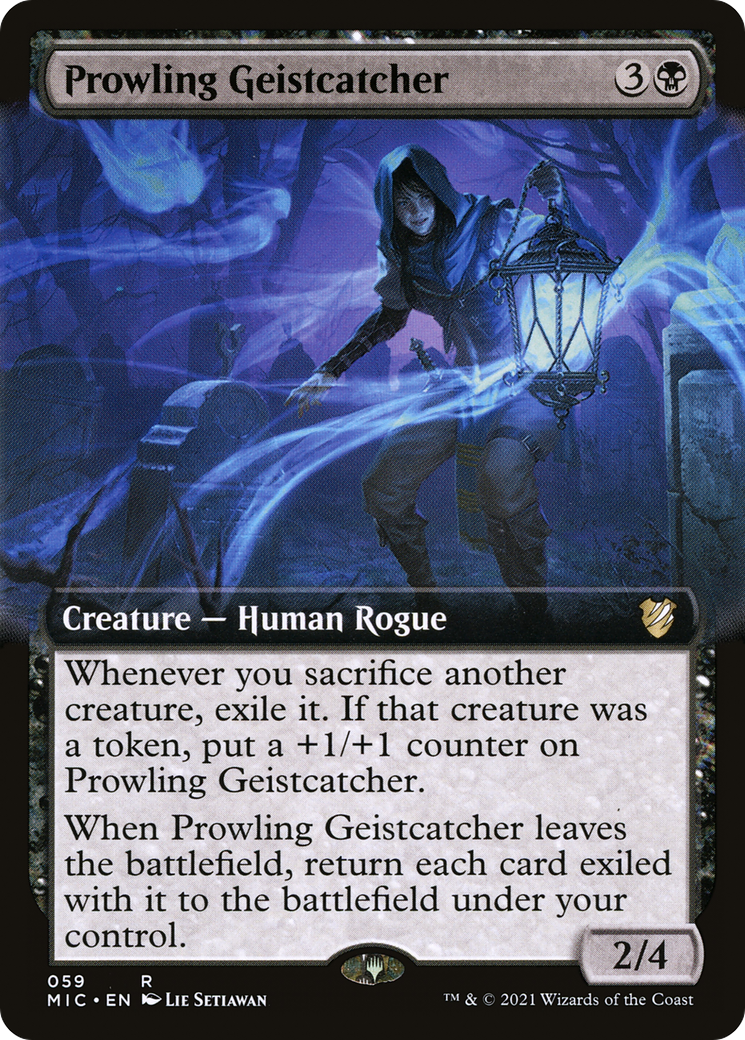 Prowling Geistcatcher - Extended Art [MIC-59]