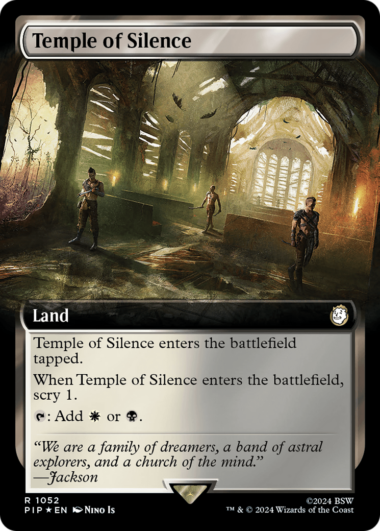 Temple of Silence - Extended Art - Surge Foil [PIP-1052]