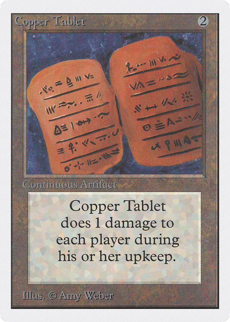 Copper Tablet [2ED-239]