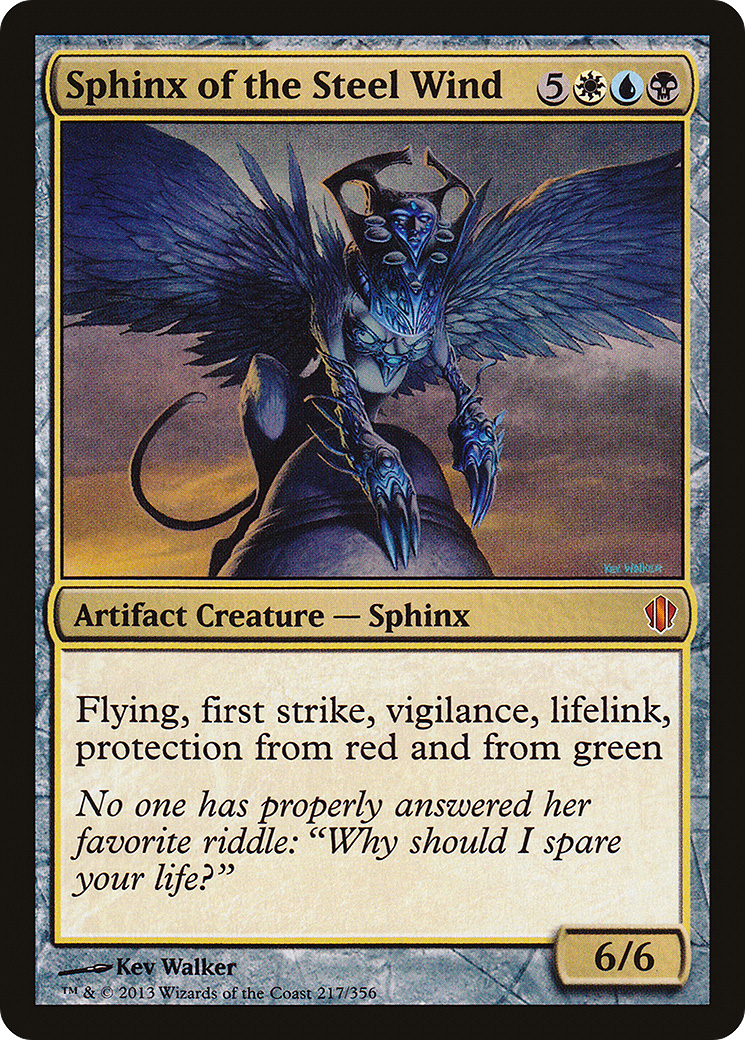 Sphinx of the Steel Wind [C13-217]